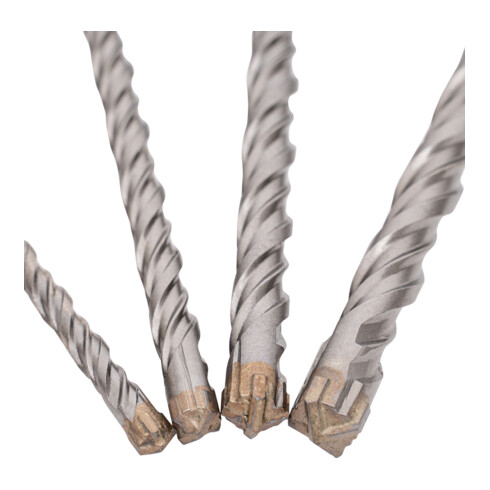 STIER Set punte e scalpelli SDS-Plus, 17 pezzi