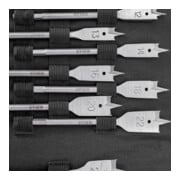 STIER Set vlakfreesboren 10 - 32 mm 1/4"-5