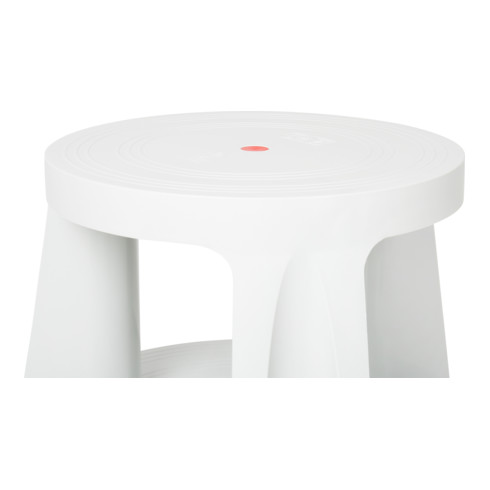 STIER Sgabello a rotelle in plastica