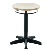 STIER Sgabello da lavoro con elementi scorrevoli altezza della seduta 440-630 mm faggio naturale-1