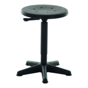 STIER Sgabello da lavoro con elementi scorrevoli altezza della seduta 440-630 mm sedile in PU-1