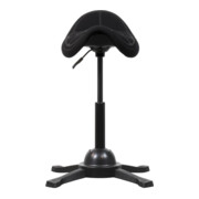 STIER Sgabello da sella con seduta incassata altezza seduta 480-660mm nero-1