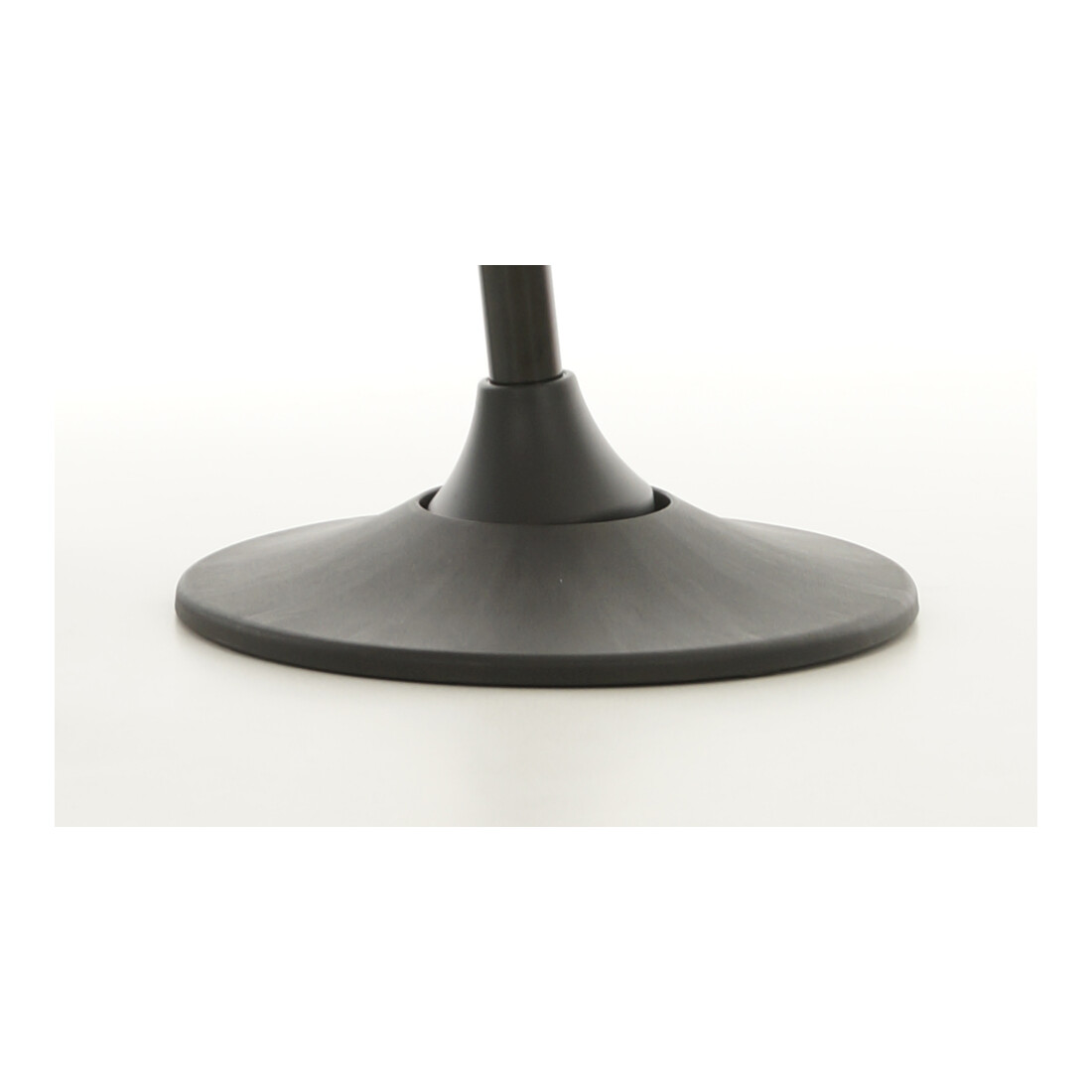 STIER Sgabello girevole multimuovibile seduta in PU nero 490-680mm inclinazione 12° supporto schiena