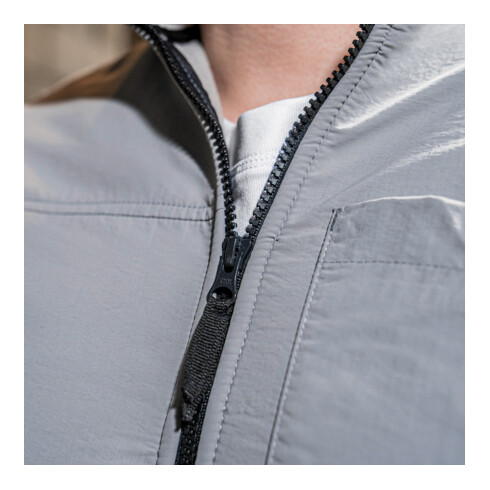 STIER Sherpa Fleece S Ice Grey