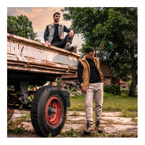 STIER Sherpa Vest M Golden Brown