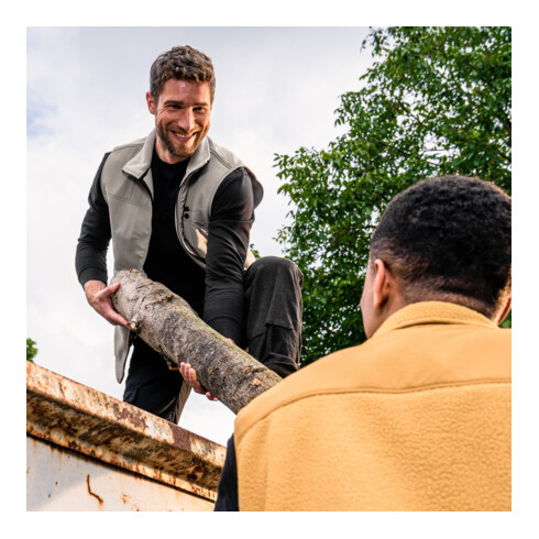 STIER Sherpa Vest M Ice Grey