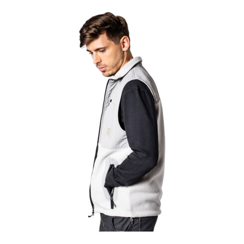 STIER Sherpa Vest XL Ice Grey
