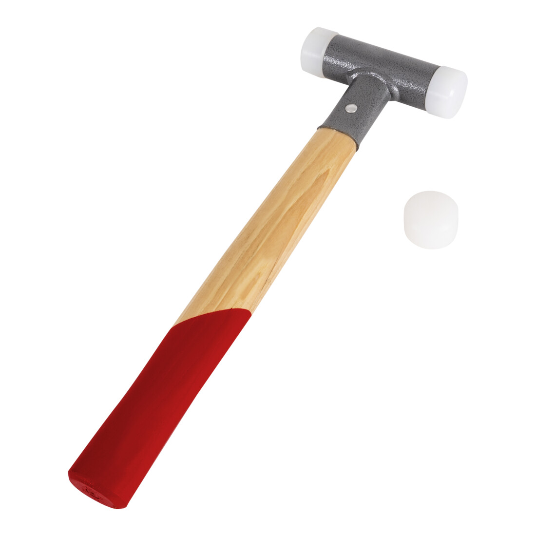 STIER slagkop nylon (70D), &oslash;30mm voor zachte hamer
