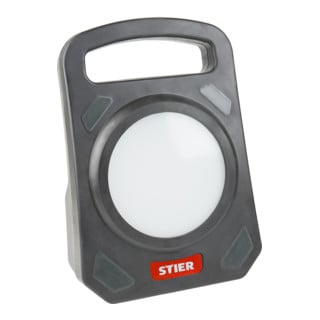 STIER SMD-LED Arbeitsleuchte 50W 4.000 Lumen mit 3 Schuko-Steckdosen