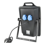 STIER SMD-LED Baustrahler, 50 W, 4000 Lumen, mit 2 Schuko-Steckdosen-2