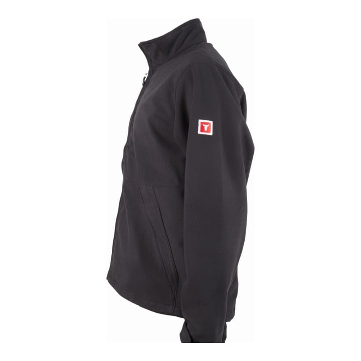 STIER softshelljack Finley donkerantraciet/zwart maat S