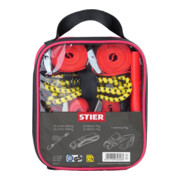 STIER Spanngurte-Set 9-teilig, TÜV/GS geprüft nach DIN EN 12195-2-4