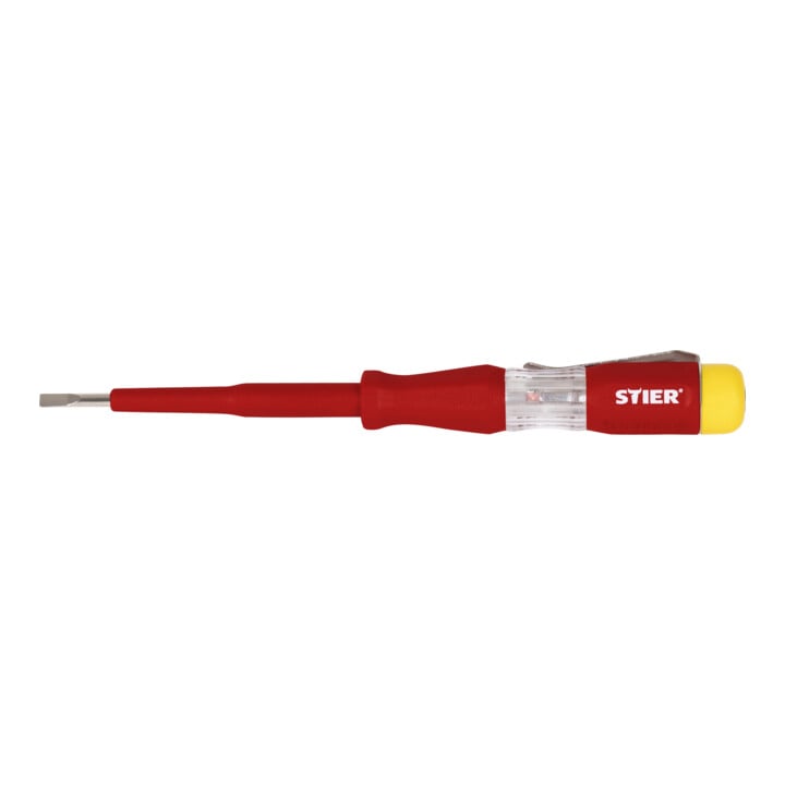 Set STIER Schraubendreher-Satz slimVDE+ 9-teilig + Spannungspr fer 150 V - 250 V, 3,0 mm