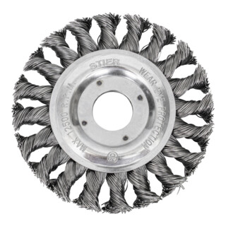 STIER Spazzola circolare, Øforo 22,2mm acciaio