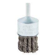 STIER Spazzola circolare, Øcodolo 6mm, intrecciato, acciaio-1