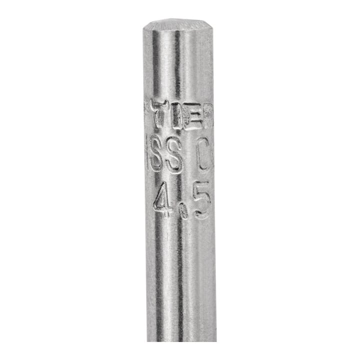 STIER Spiralbohrer 4,5 mm Premium HSS-E Co5 DIN 338 135°