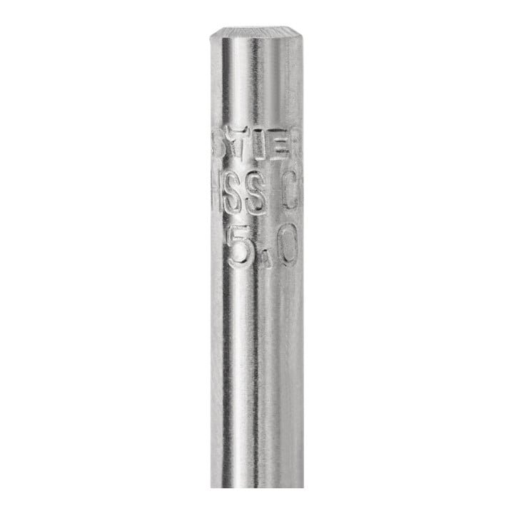 STIER Spiralbohrer 5 mm Premium HSS-E Co5 DIN 338 135°