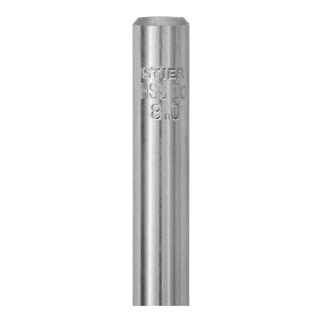 STIER Spiralbohrer 8 mm Premium HSS-E Co5 DIN 338 135°