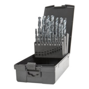 STIER Spiralbohrer-Set HSS-R mit Zentrierspitze DIN 338 Typ RN, 25-teilig (1-13mm)
