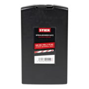 STIER Spiralbohrer-Set Standard DIN 338 HSS-G 1-13mm 25-teilig in Kassette-4