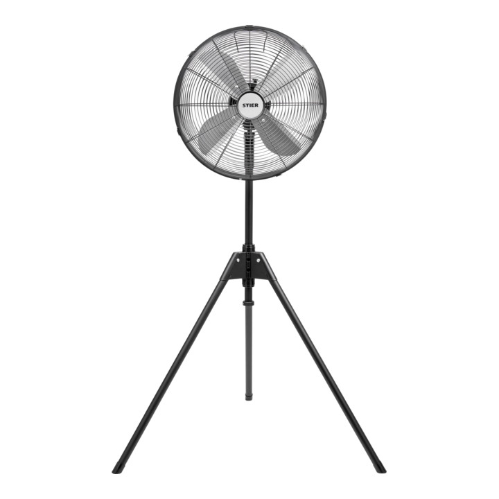 STIER Standventilator mit Dreibein-Stativ 50W Ø400mm
