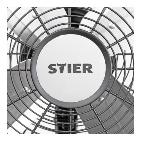STIER Standventilator mit Dreibein-Stativ 50W Ø400mm