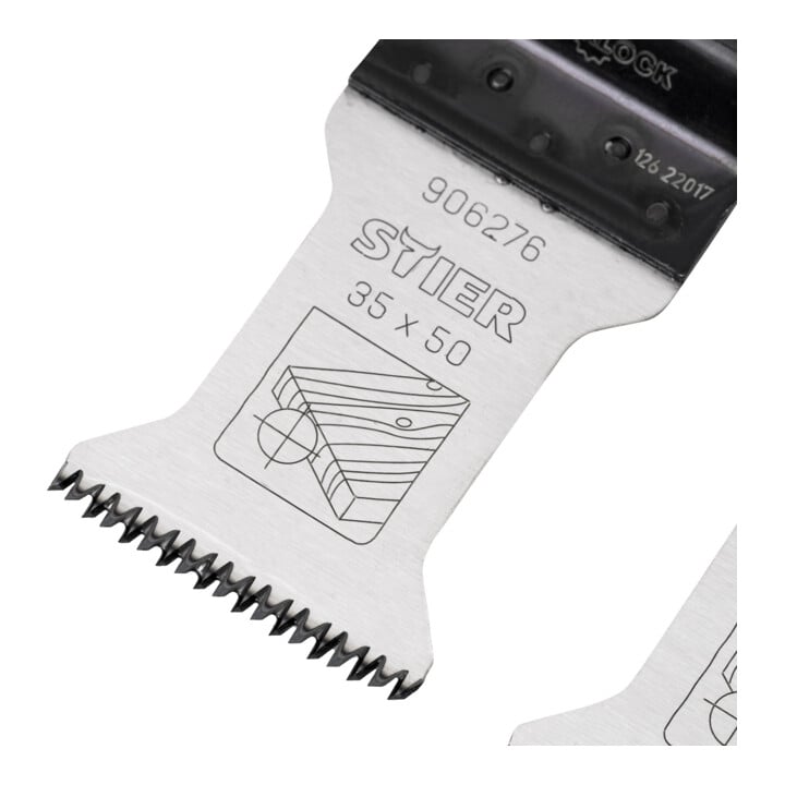 STIER Starlock Multitool Sägeblätter Holz 6-tlg.