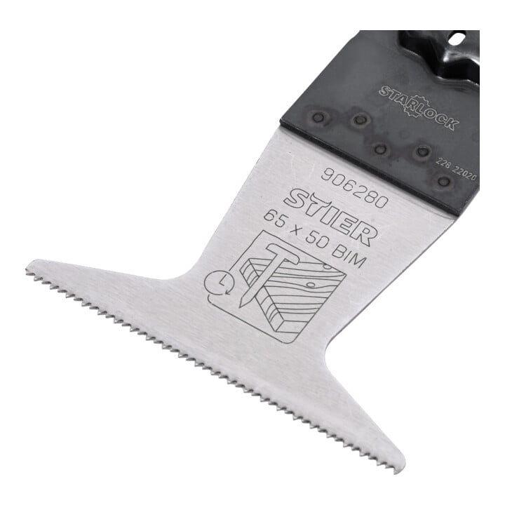 STIER Starlock Multitool Sägeblätter Holz und Nägel 6-tlg. Universal