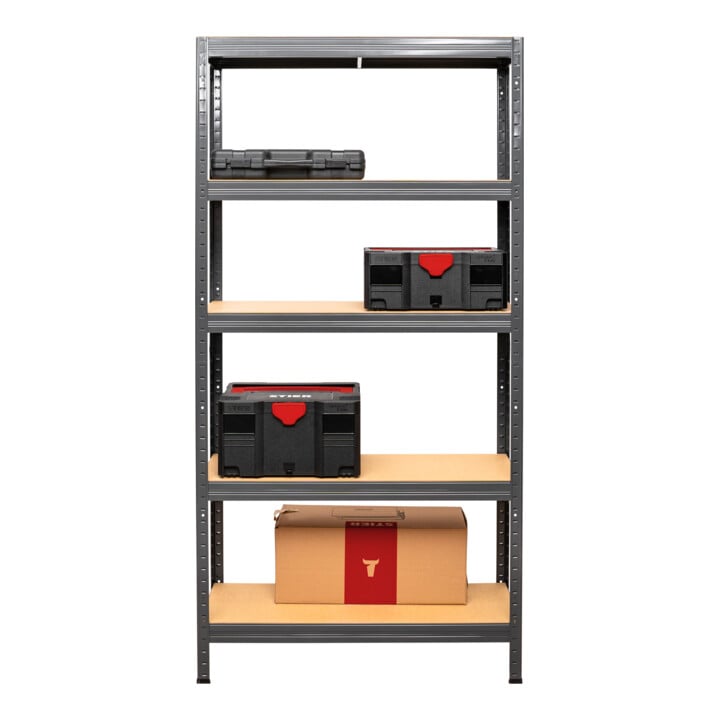 STIER Steck-Fachbodenregal Fachlast 350kg HxBxT 1800x900x300 mm