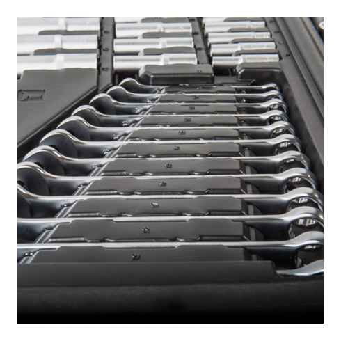 STIER Steckschlüssel-Satz,  216-teilig, mit 1/4 Zoll, 3/8 Zoll und 1/2 Zoll