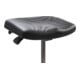 STIER Stehhilfe XL 600–850 mm 12° Neigung schwarz mit Griff und Rollen