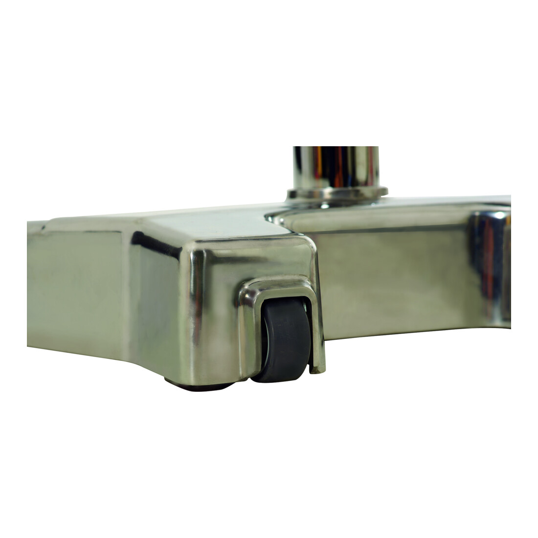 STIER Stehhulp XL 600–850 mm 12° helling zwart met handgreep en wielen
