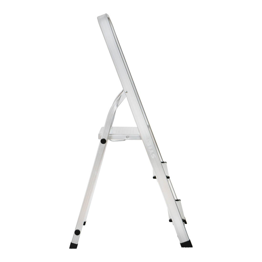 STIER Stehleiter mit Plattform einseitig begehbar 150 kg DIN EN 131
