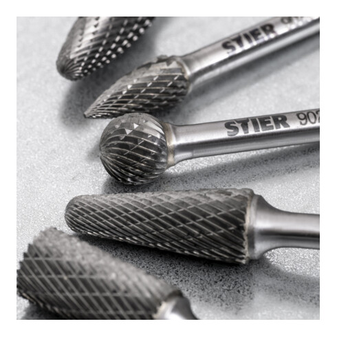 STIER stiftfreesset, 10-delig