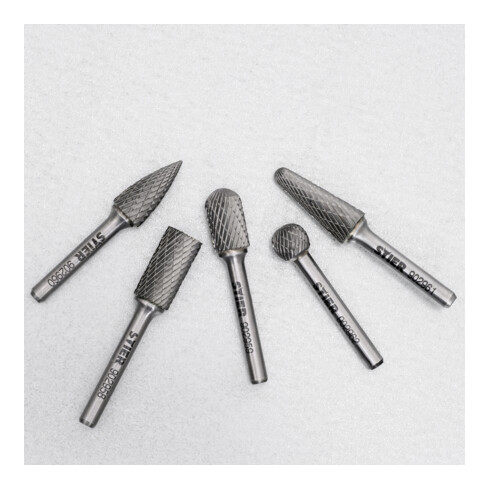 STIER stiftfreesset, 5-delig