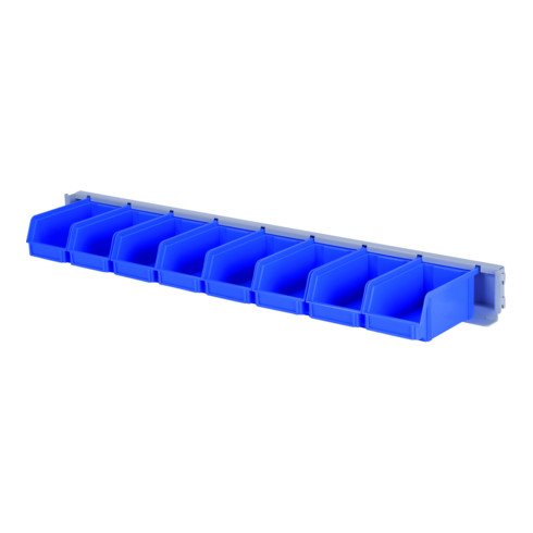 STIER Supporto per contenitori, comprese vaschette a bocca di lupo larghezza 1446 mm 9 vaschette a bocca di lupo dim. 3