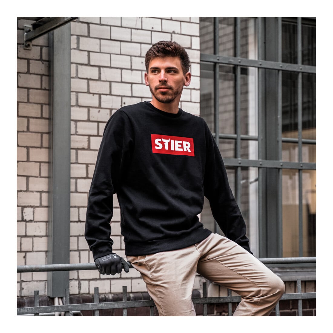 STIER Sweater redroar