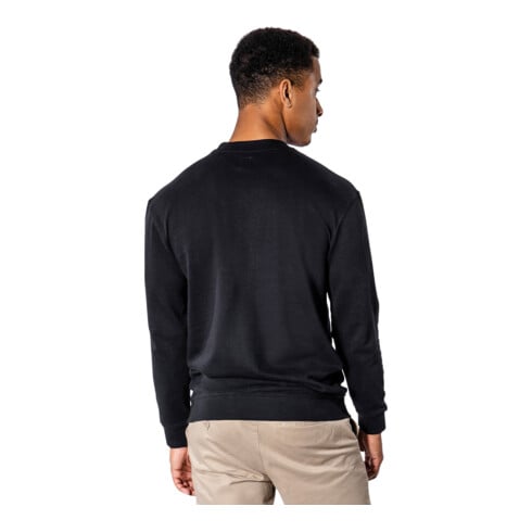 STIER sweatshirt met ronde hals stijl borduurwerk