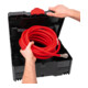 STIER Systainer-compressorset incl. Systainer II T-Loc, rolplank + perslucht-nagelpistool 6-delig