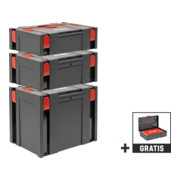 STIER Systainer Promotion-Set 3-teilig + Gratis Micro-Systainer-1