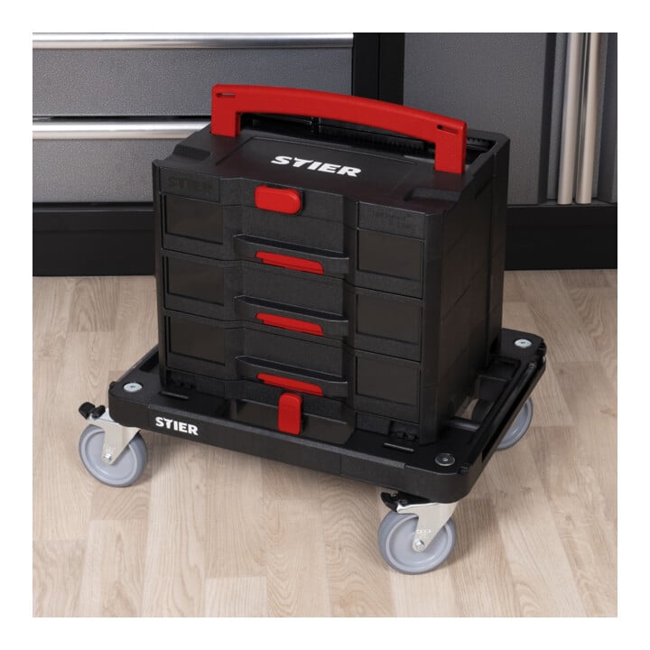 STIER Systainer-Rollbrett RB BLACK-Edition