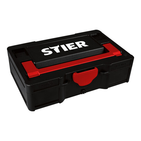 STIER Systainer S, schwarz, 71mm x 265mm x 171mm, kompatible mit Systainer³ Rack