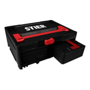 STIER Systainer S, schwarz, 71mm x 265mm x 171mm, kompatible mit Systainer³ Rack-5