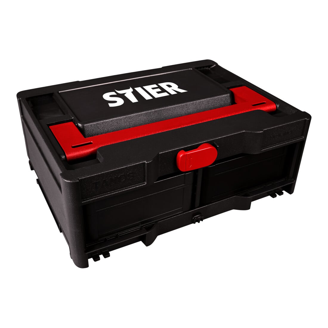 STIER Systainer S, schwarz, 71mm x 265mm x 171mm, kompatible mit Systainer³ Rack