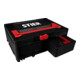 STIER Systainer³ rek, zwart, 296 x 396 x 154 mm, compatibel met 2x Systainer S