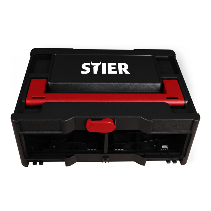 STIER Systainer³ rek, zwart, 296 x 396 x 154 mm, compatibel met 2x Systainer S