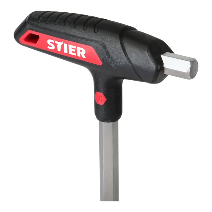 STIER T-greep-schroevendraaierset 6-kant 2 - 10 mm 8-delig