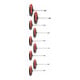 STIER T-greep-schroevendraaierset TX TX6 - TX30 mm 9-delig in inlay van zacht schuim (EVA)