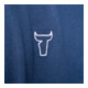 STIER T-Shirt embro essential coton bio M marine