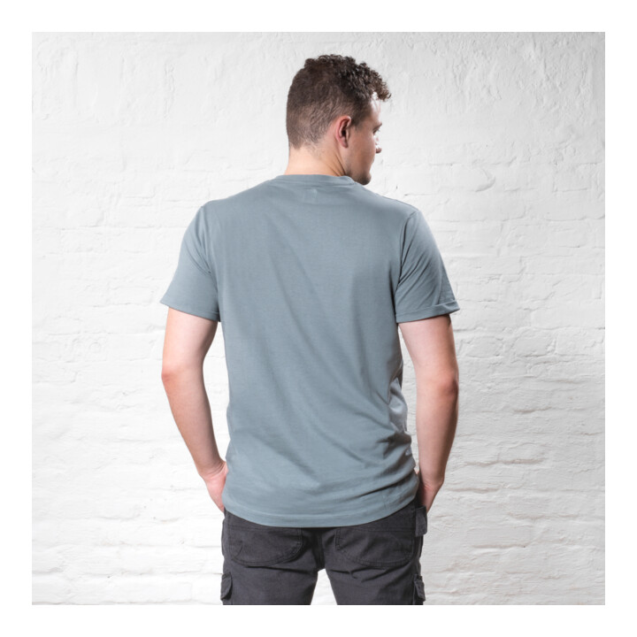 STIER T-Shirt embro essential coton bio XL sedona sage